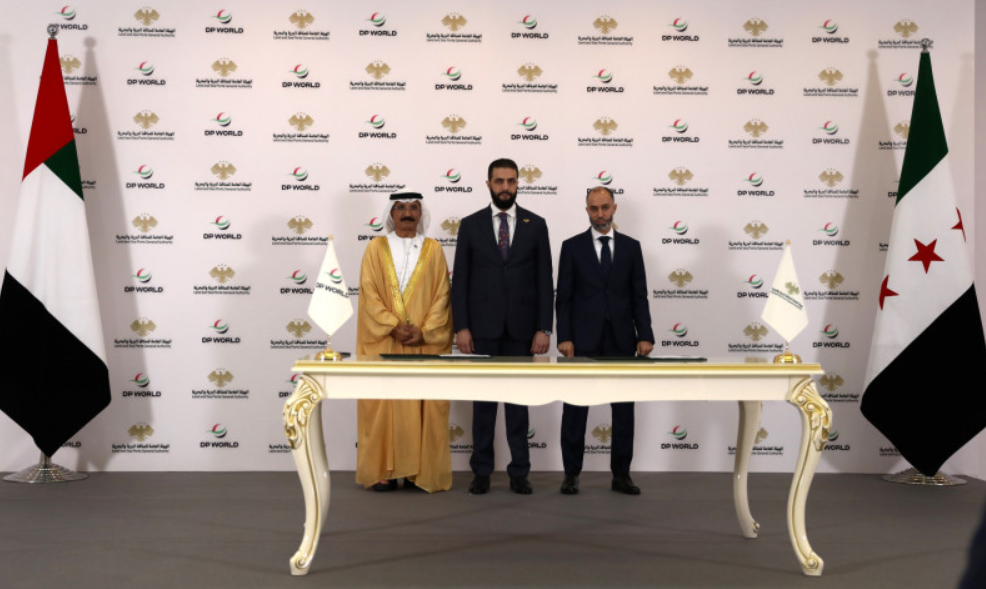 مجموعة موانئ دبي العالمية دي بي ورلد تطور ميناء طرطوس في سوريا