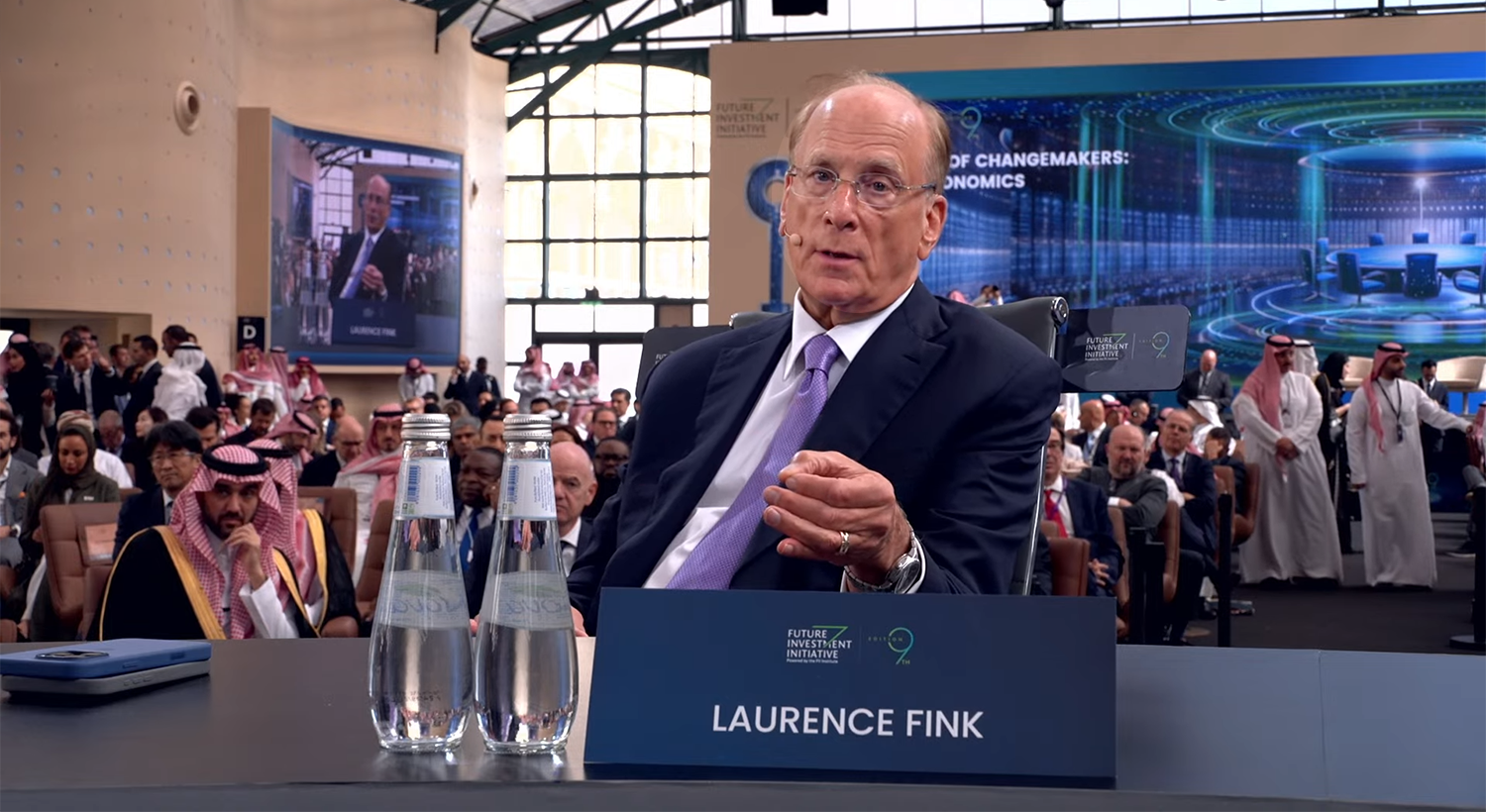 ‎Saudi Arabia emerges as global investment hub: BlackRock CEO