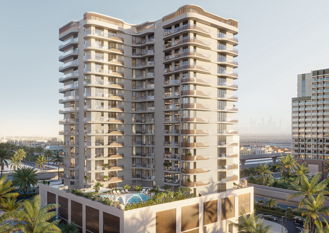 إطلاق برج سكني في منطقة الفرجان بدبي