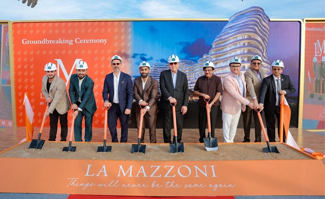 بدء الأعمال الإنشائية لمشروع لا مازوني بتكلفة 2.3 مليار درهم في رأس الخيمة