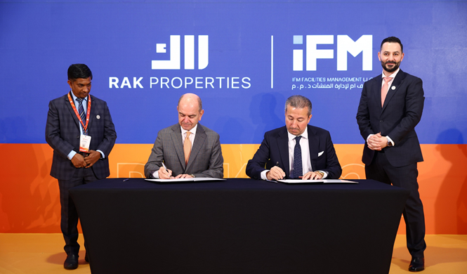 رأس الخيمة العقارية والصقر المتحدة تطلقان شركة ون لإدارة المنشآت