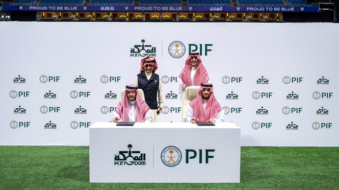 ‎Kingdom Holding, PIF sign SAR 840M deal to buy 70% stakes in Al-Hilal Saudi Club