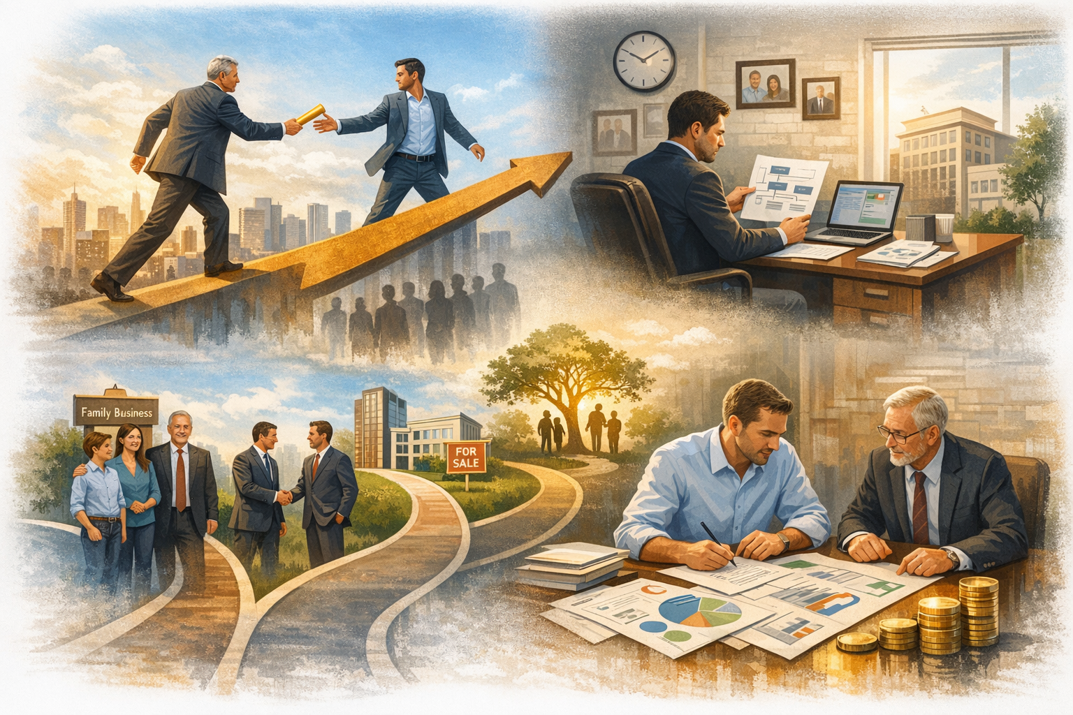 خطة الخلافة في الشركات .. الفرق بين النجاح والاختفاء