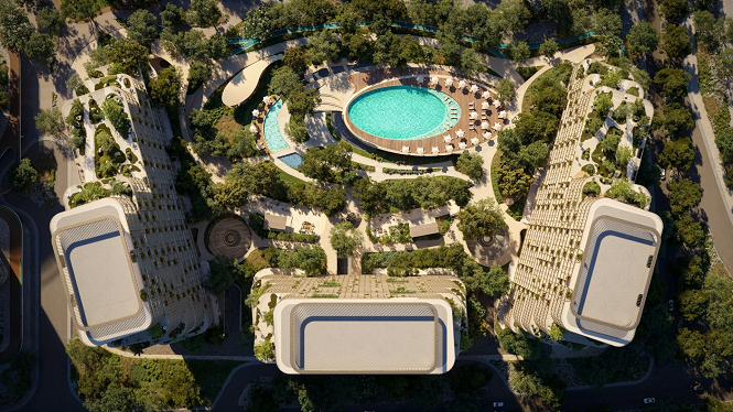 إطلاق 3 أبراج سكنية ضمن مخطط سيورا الشاطئي على جزر دبي