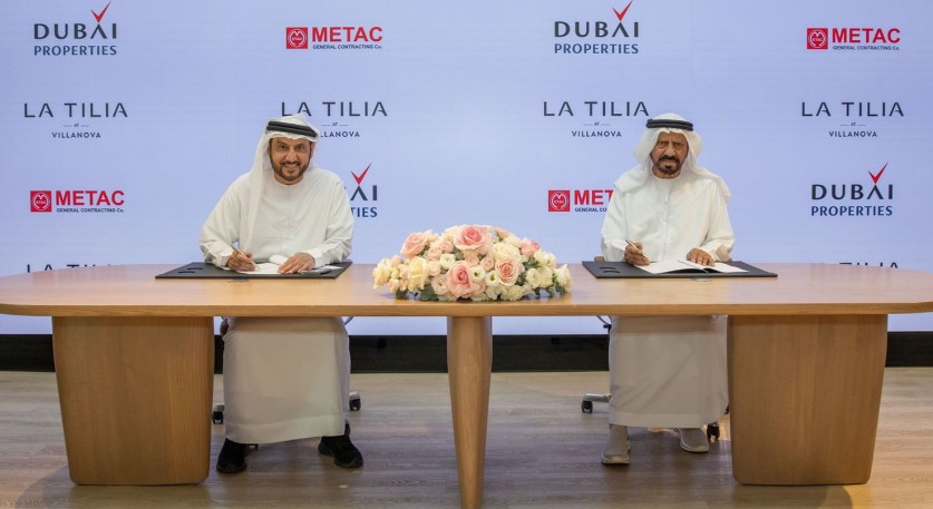 دبي للعقارات تُرسي عقداً بـ1.1 مليار درهم لتوسعة مجمع فيلانوفا السكني