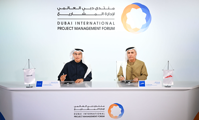 طرق دبي توقع اتفاقية مع إعمار العقارية لتوسعة محطة مترو برج خليفة/دبي مول