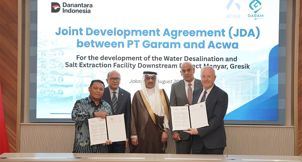 ‎Acwa signs $400M deal to develop desalination plant in Indonesia