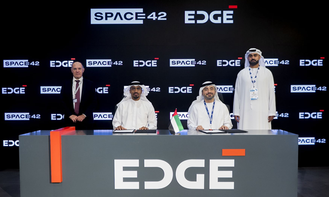 شراكة بين إيدج وسبيس 42 لتصنيع محلي لأنظمة اتصالات الأقمار الصناعية
