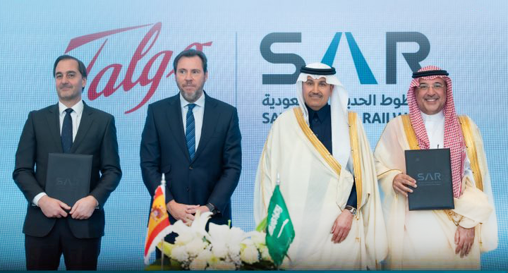‎SAR signs deal with Talgo to buy 20 trains for Haramain High-Speed Railway