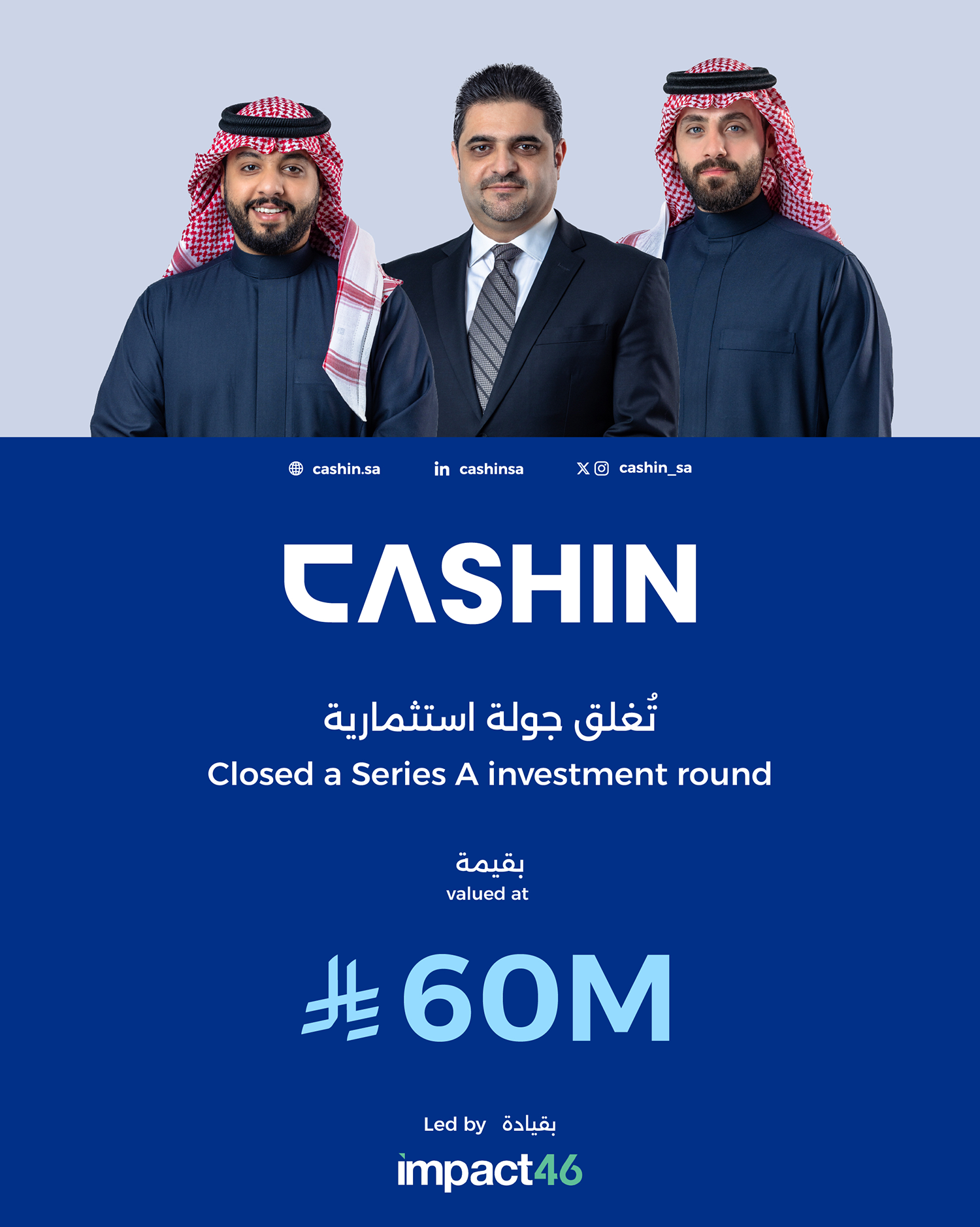 كاشن تُغلق جولة استثمارية بقيمة 60 مليون ريال لدعم توسع أتمتة ورقمنة محطات الوقود والطاقة  