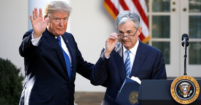 ‎Trump says not ‘necessary’ to fire Powell