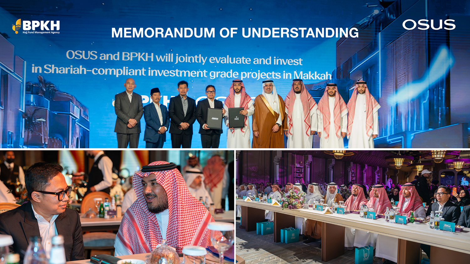 بتشريف معالي أمين العاصمة المقدسة.. "أسس" توقّع مذكرة تفاهم مع صندوق الحج الإندونيسي (BPKH) في مركاز البلد الأمين لتعزيز الشراكات الدولية وتنمية الفرص الاستثمارية في المملكة العربية السعودية