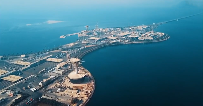 ‎Vehicle traffic precautionarily suspended on King Fahd Causeway