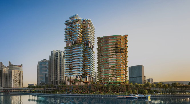 "ر. يفولوشن" تطلق مشروع إيوا واي أوف ووتر السكني بدبي