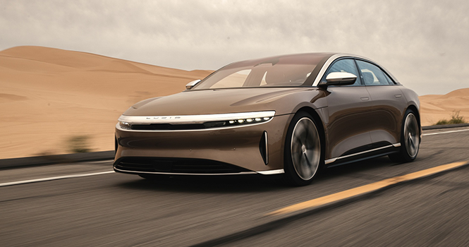 ‎Lucid prepares Saudi factory for production trials