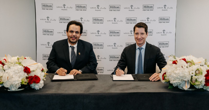 ورقان للضيافة توقع شراكة مع هيلتون لتشغيل فندقين في مكة المكرمة