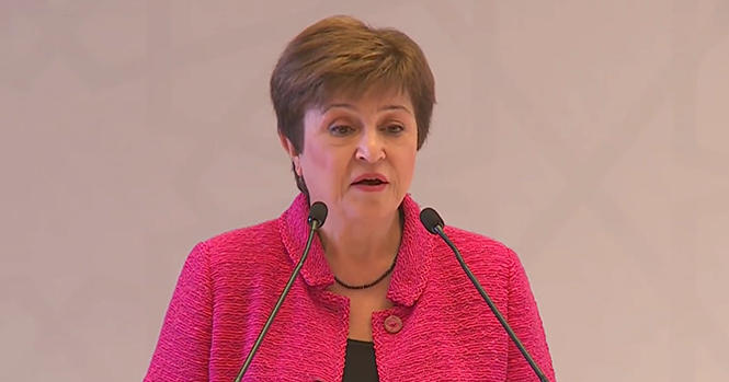 مديرة صندوق النقد تحذر من أثر الصراع في الشرق الأوسط على التضخم العالمي 