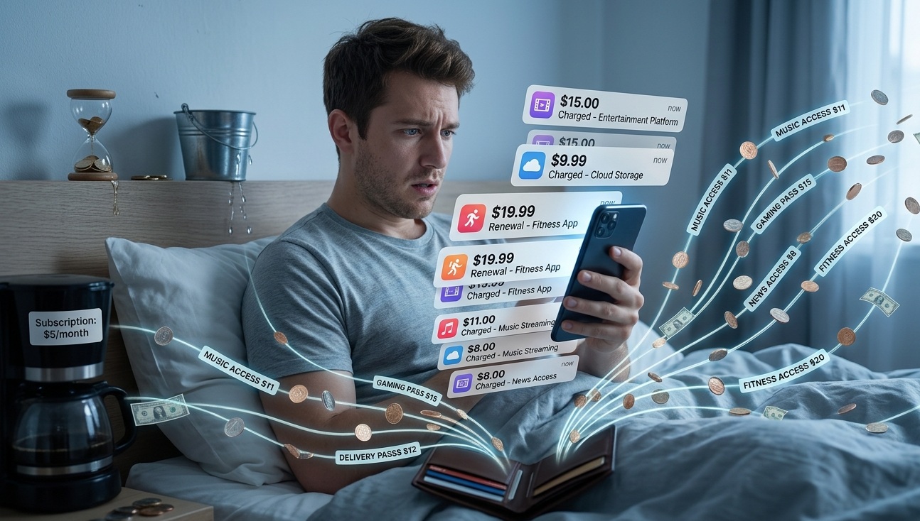 أنت فقط تدفع ولا تملك شيئًا