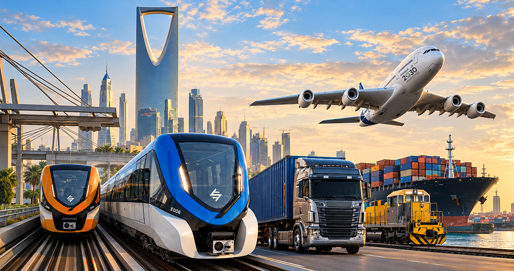 ‎Saudi transport sector seen growing 13.6% annually