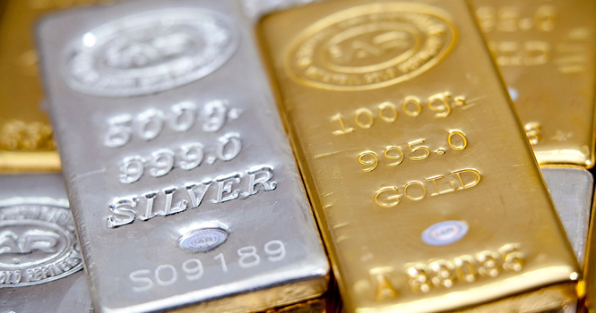 Gold, silver over 1% as dollar strengthens