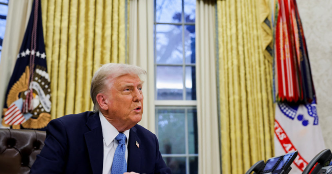 ‎Trump threatens to obliterate Iran’s energy facilities, Kharg Island if Hormuz not opened shortly