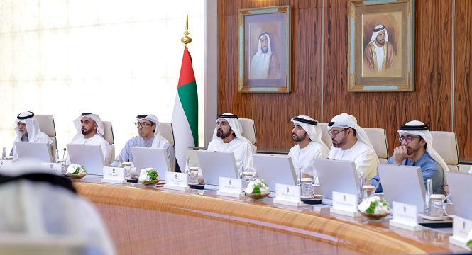 مجلس الوزراء الإماراتي يعتمد السياسة الوطنية للتجمعات الاقتصادية