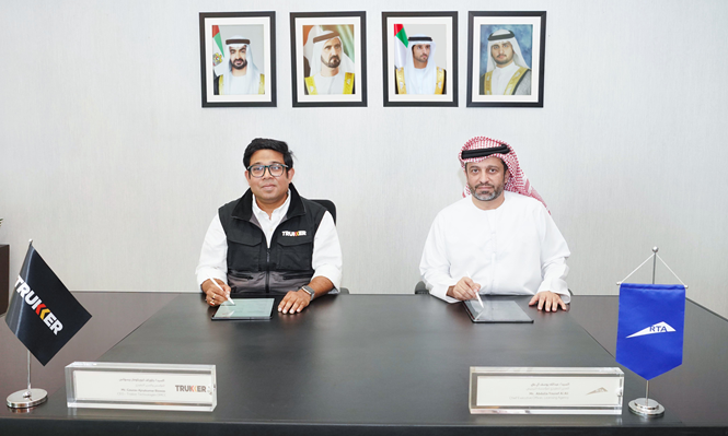 طرق دبي توقع اتفاقية لتطوير منصة لخدمات النقل التجاري بالشراكة مع القطاع الخاص